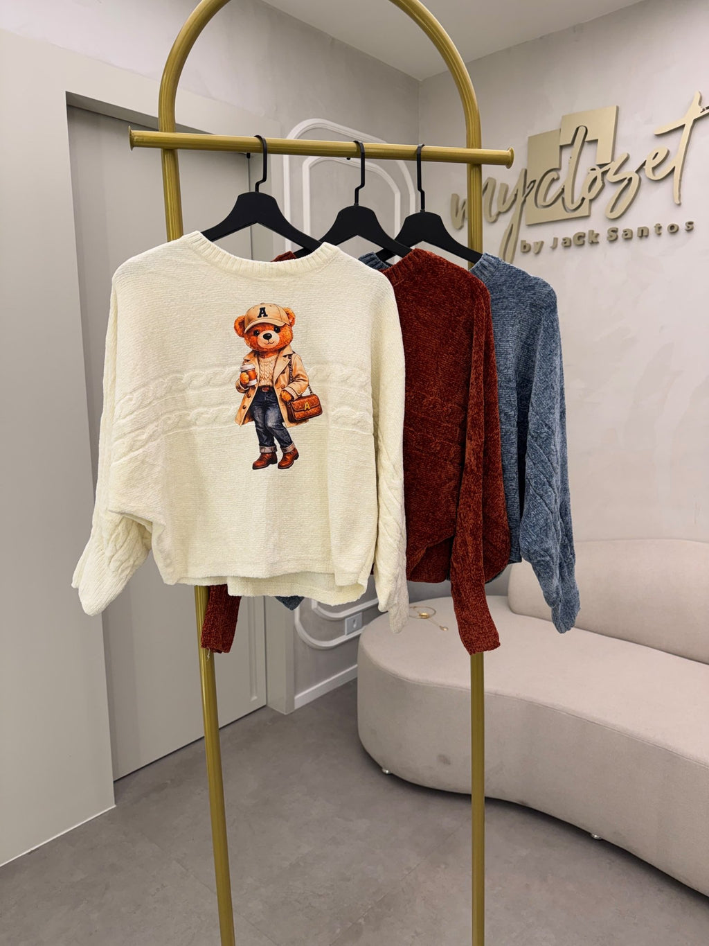 Blusa Urso - My Closet Jack