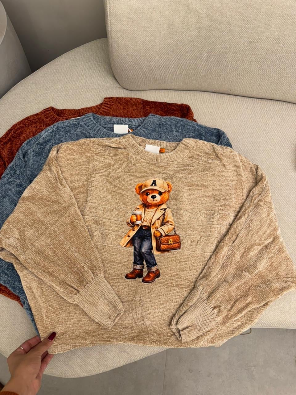 Blusa Urso - My Closet Jack
