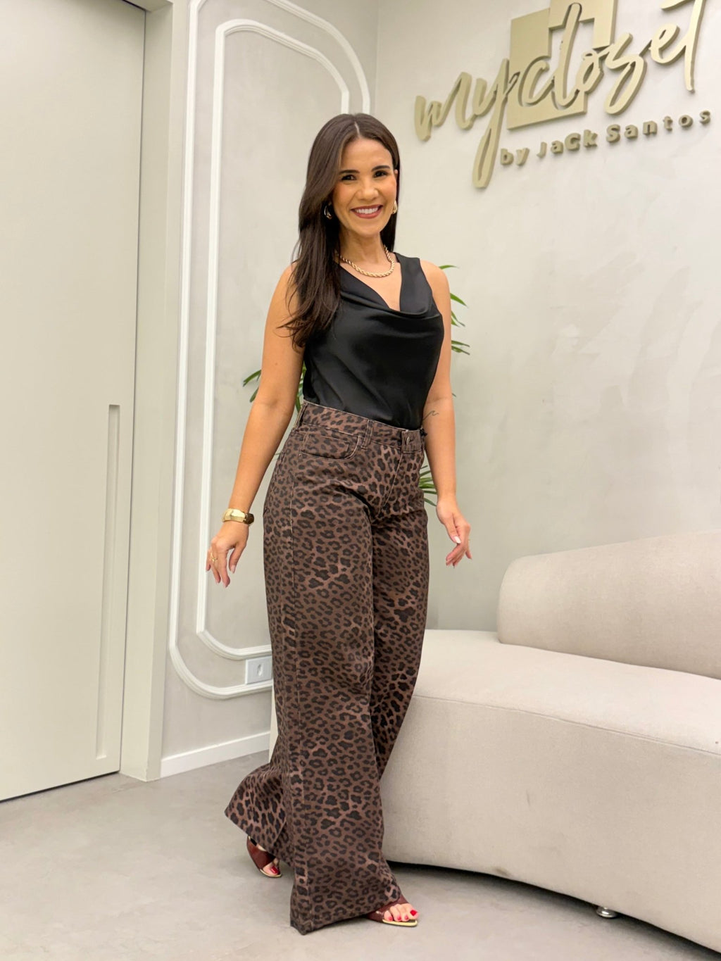 Jeans Animal print - My Closet Jack