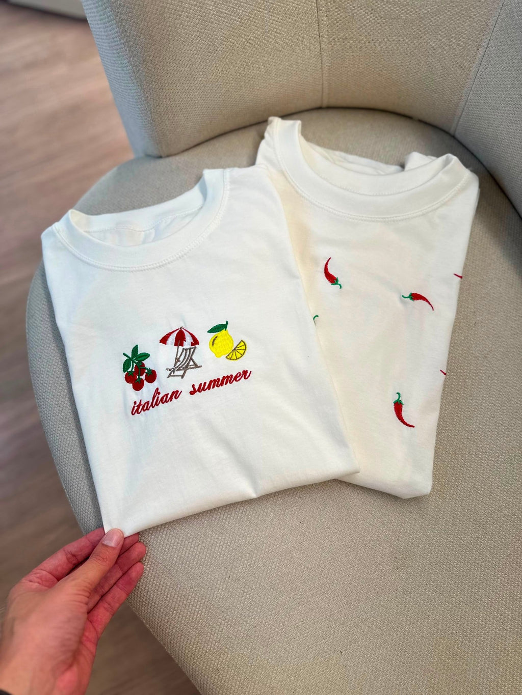 T-shirt bordada - My Closet Jack