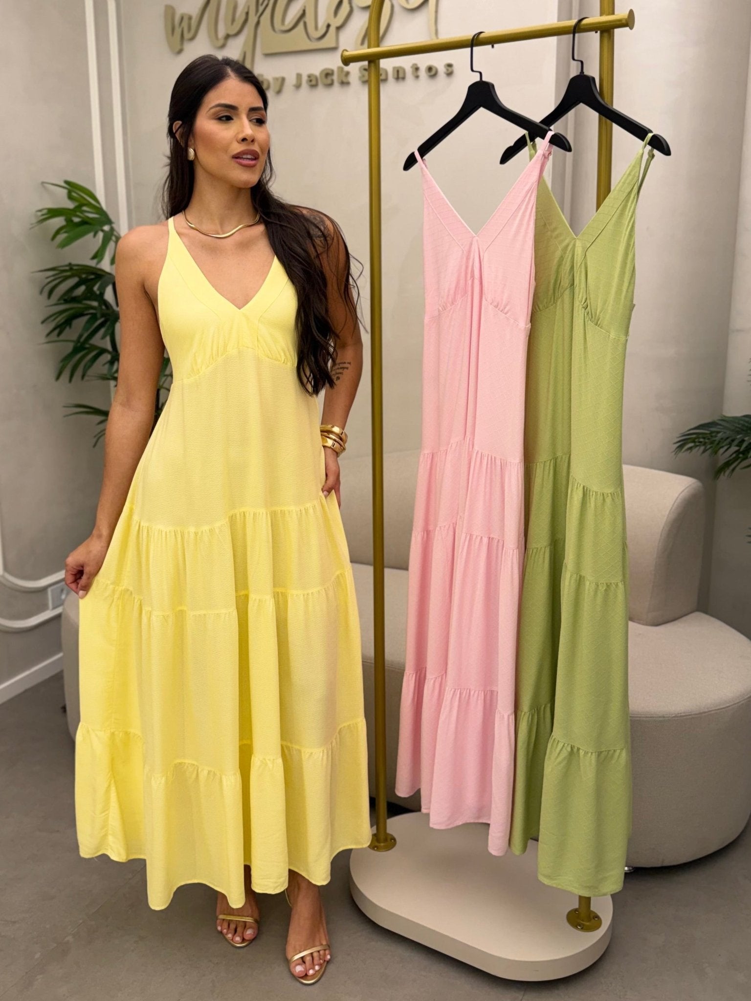 Vestido Pamela - Liso - My Closet Jack