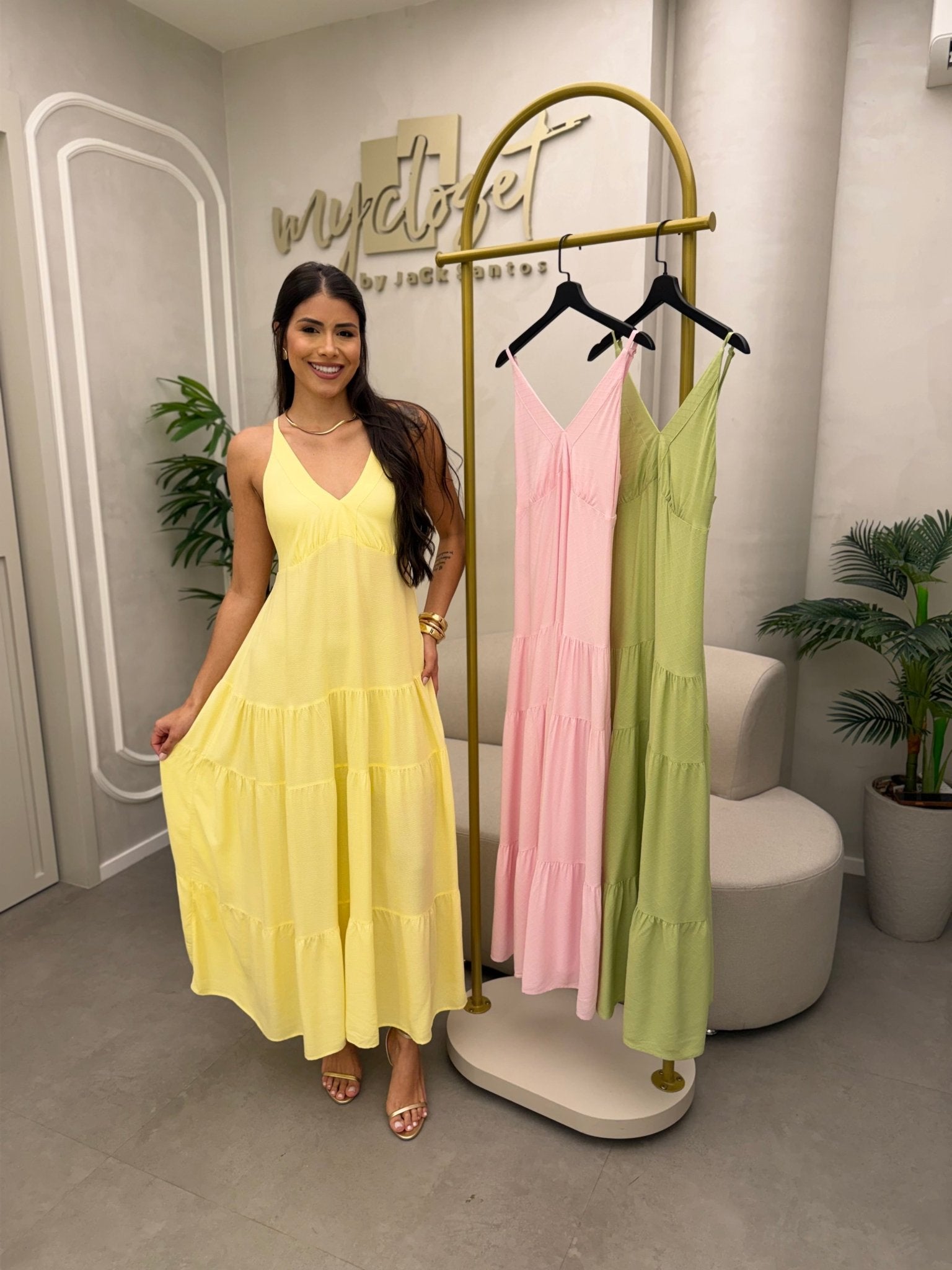 Vestido Pamela - Liso - My Closet Jack