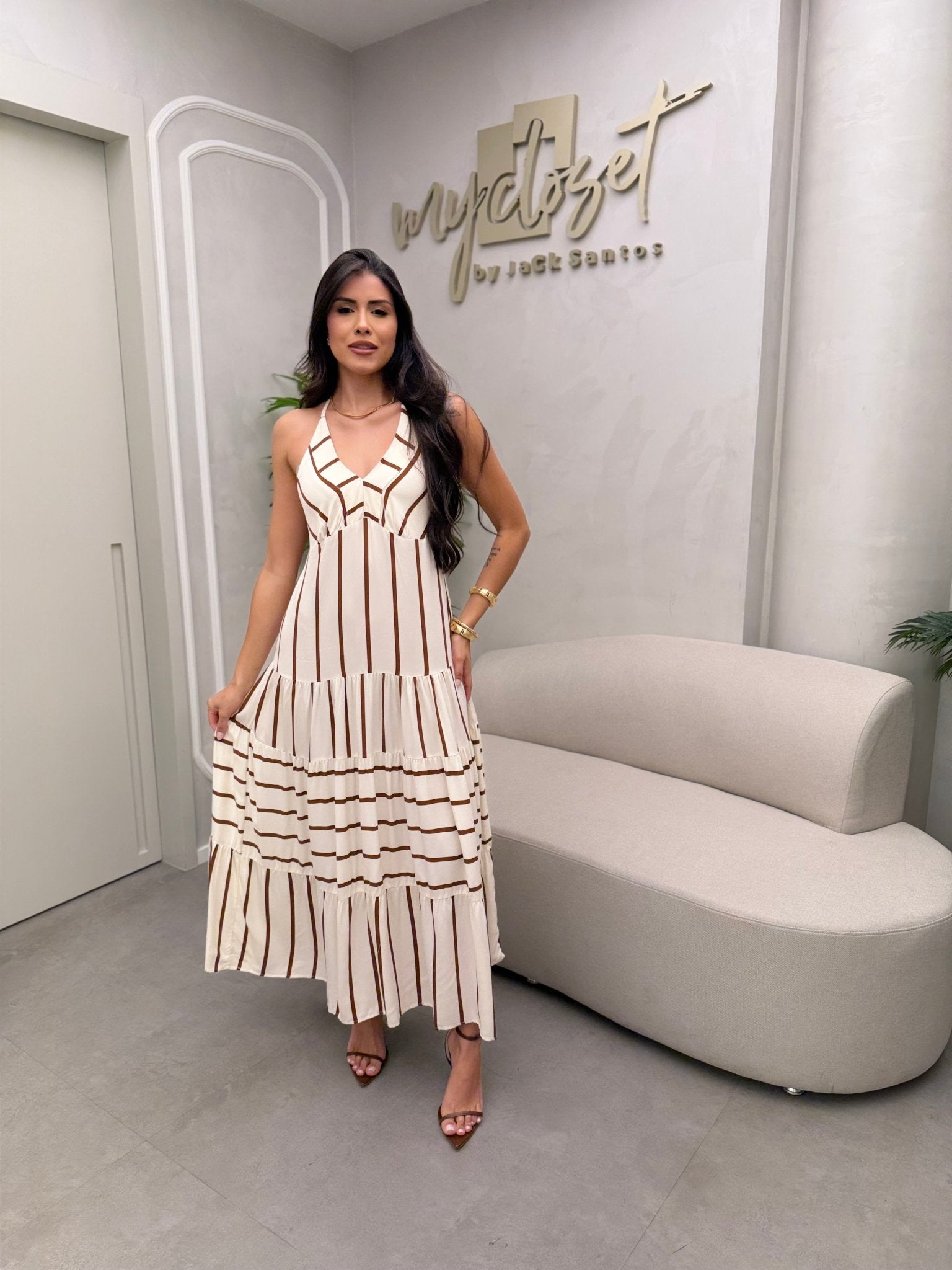 Vestido Pamela - Listrado - My Closet Jack