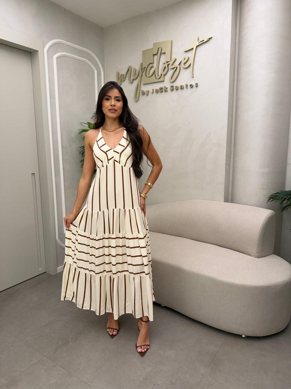 Vestido Pamela - Listrado - My Closet Jack