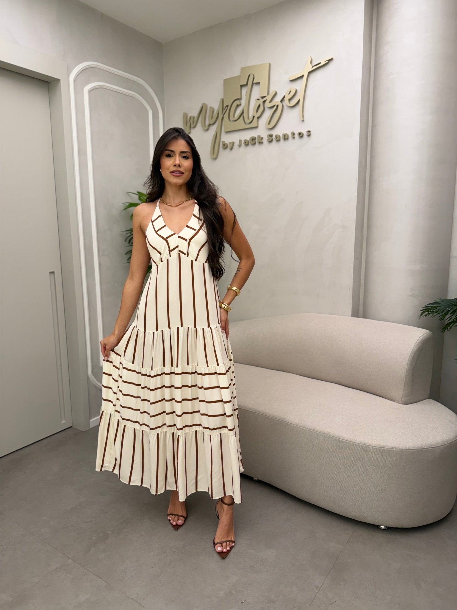 Vestido Pamela - Listrado - My Closet Jack