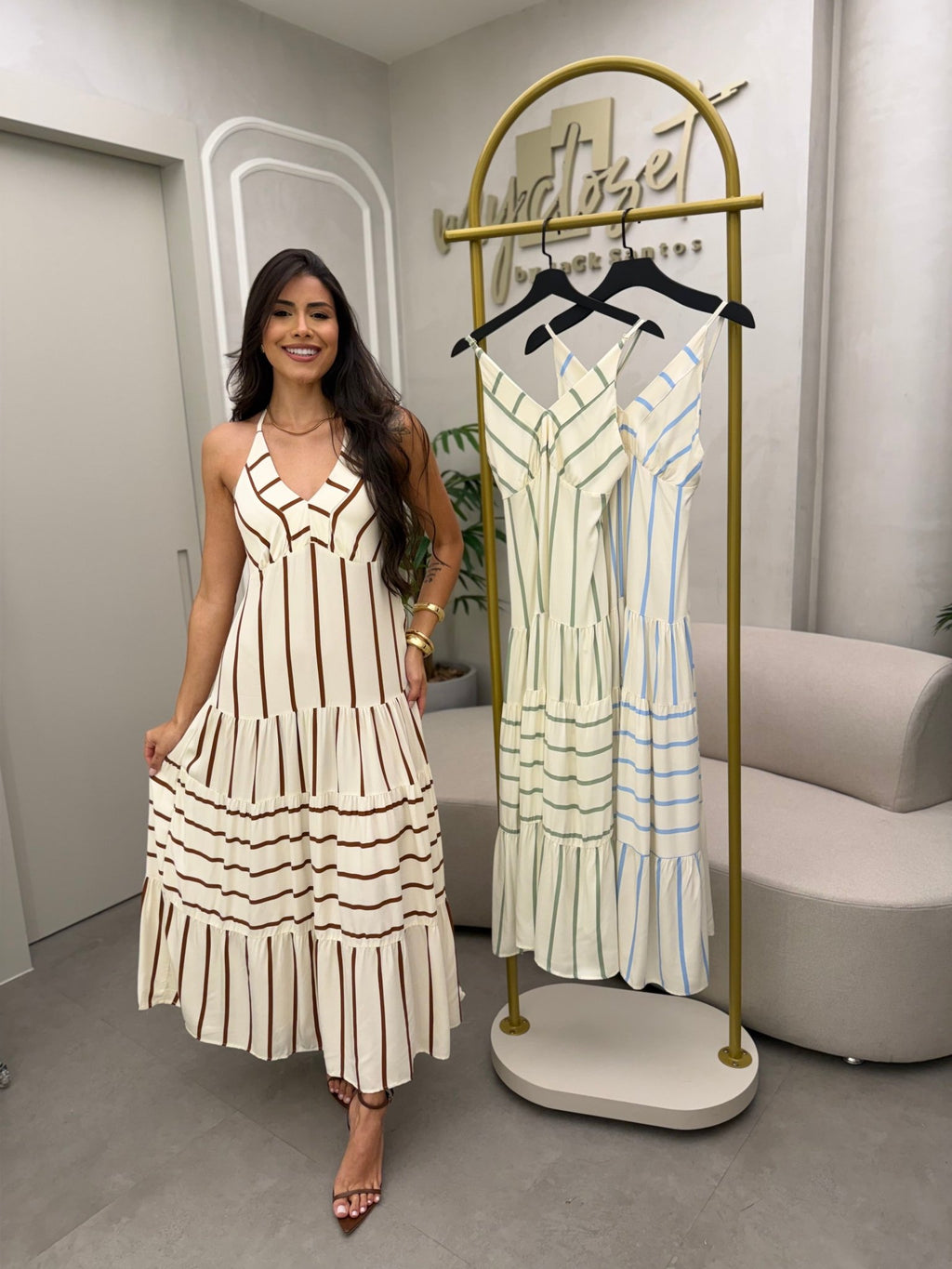 Vestido Pamela - Listrado - My Closet Jack