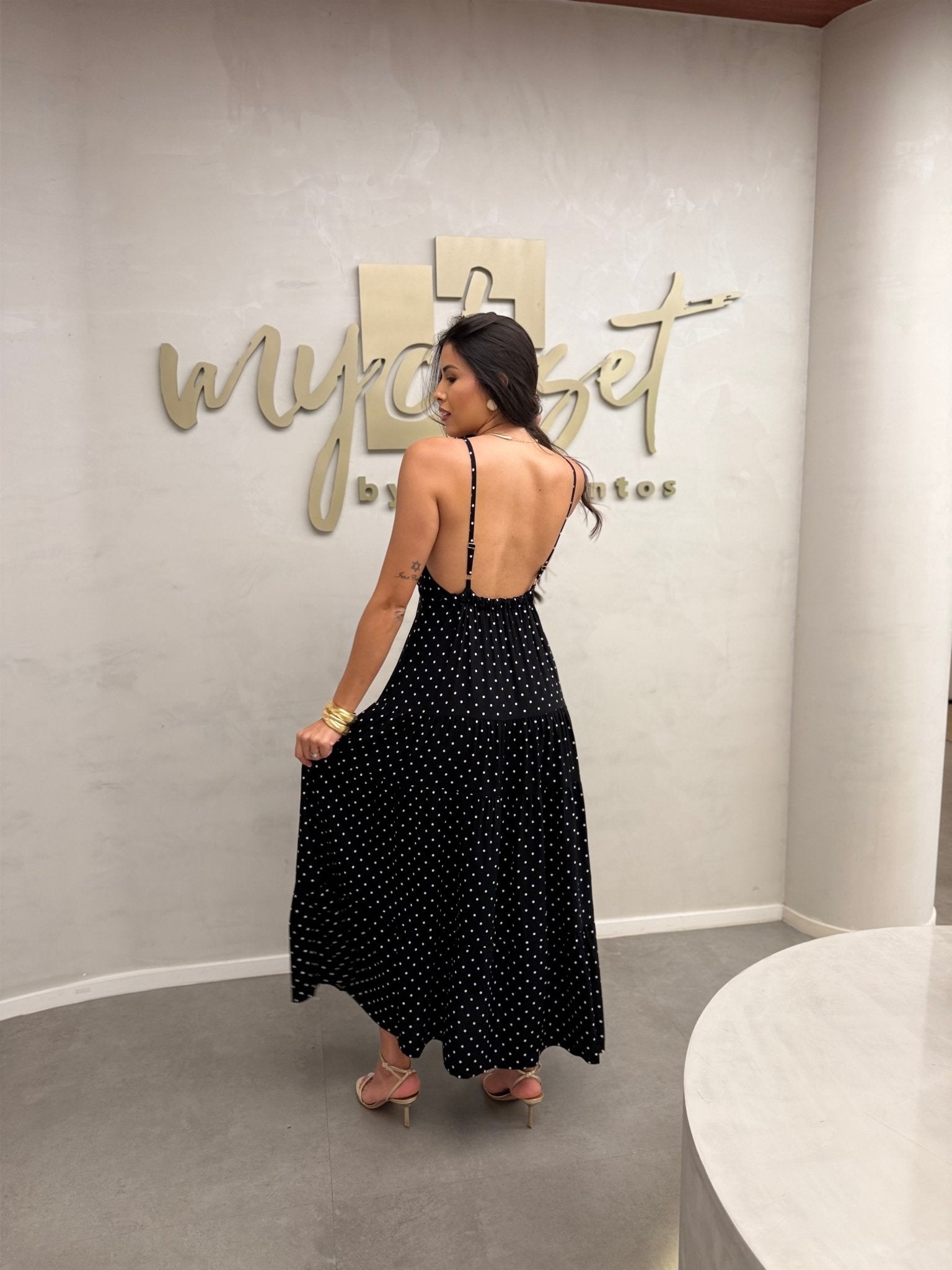 Vestido Pamela - Poá - My Closet Jack