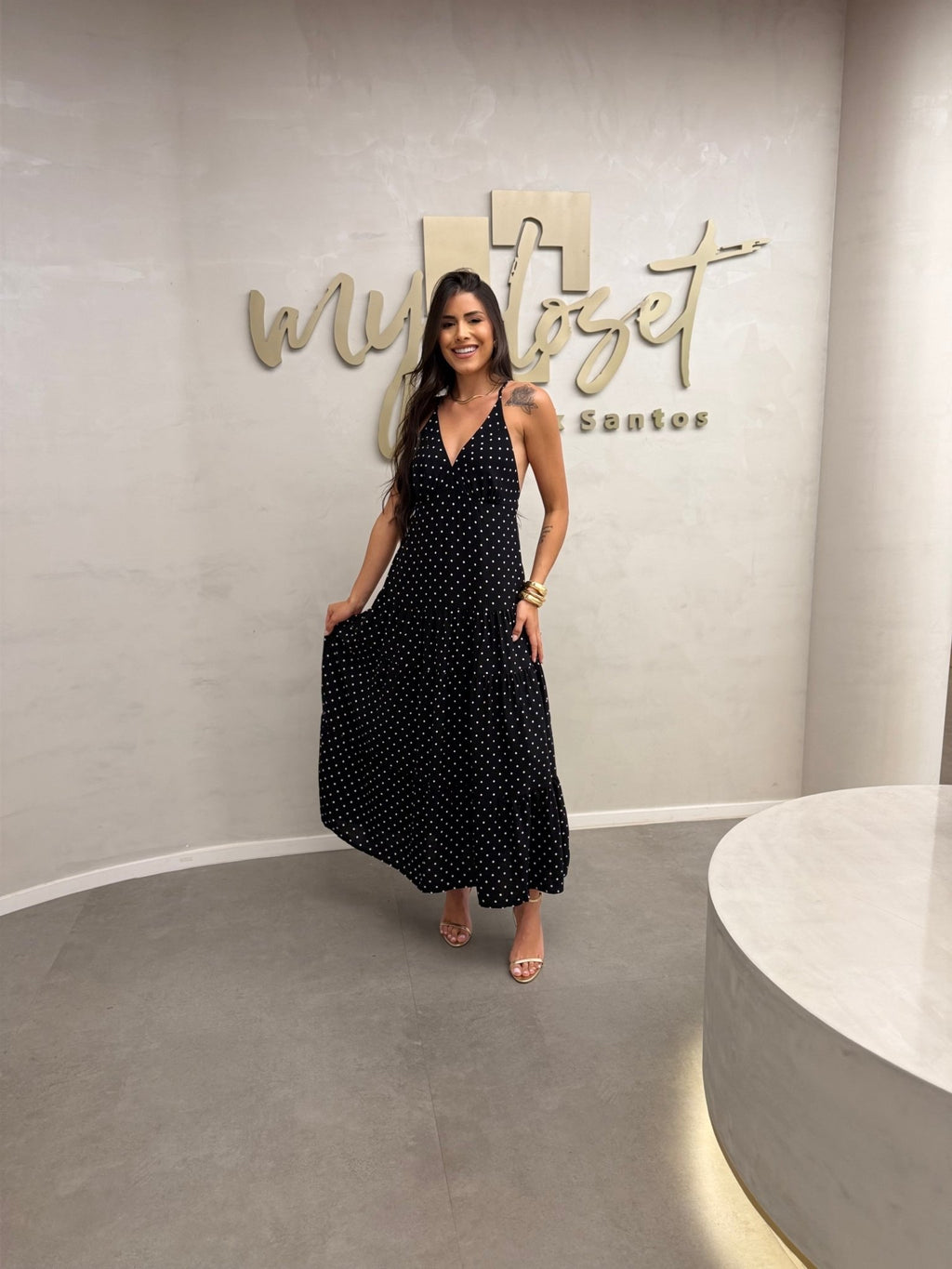 Vestido Pamela - Poá - My Closet Jack