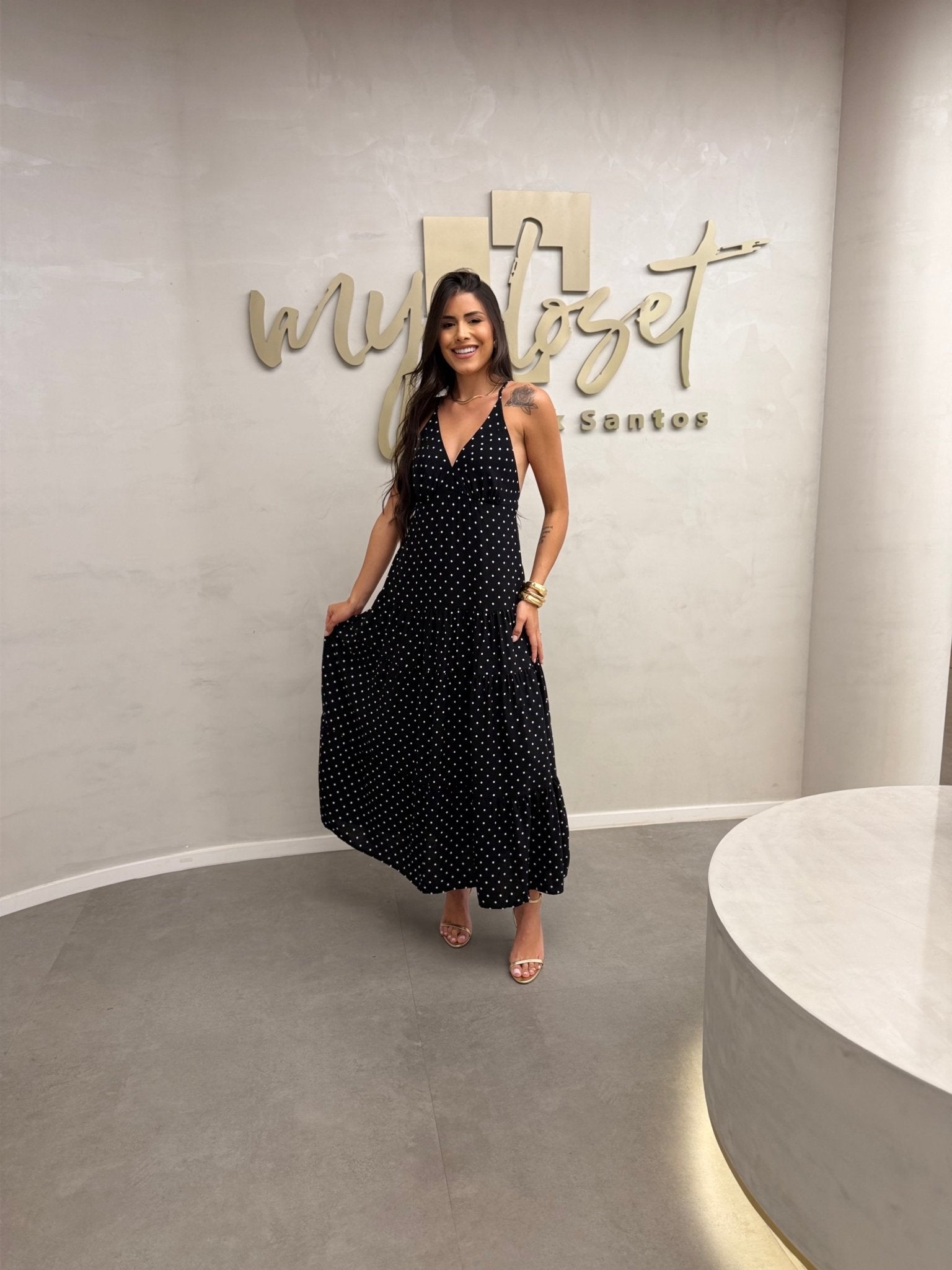 Vestido Pamela - Poá - My Closet Jack