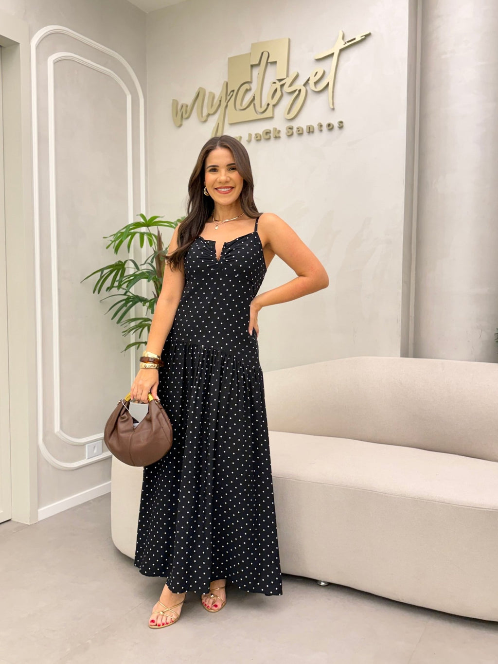 Vestido Poá - My Closet Jack